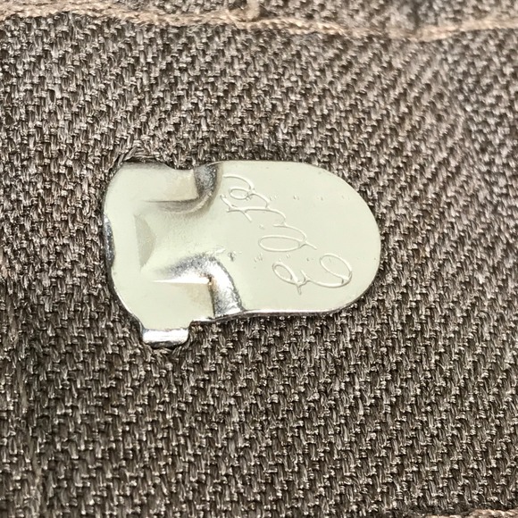 Vintage Levis Action Slacks Pants Men 36x29 Brown 100% Dacron Polyester Retro - Picture 11 of 13